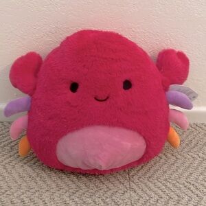 Cyra the Crab Fuzzamallow Squishmallow UWT 12 Inches 🦀